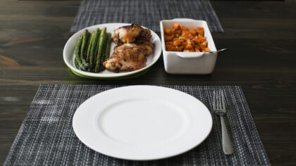 How to cook for one without waste using a flexible 3-part plate formula