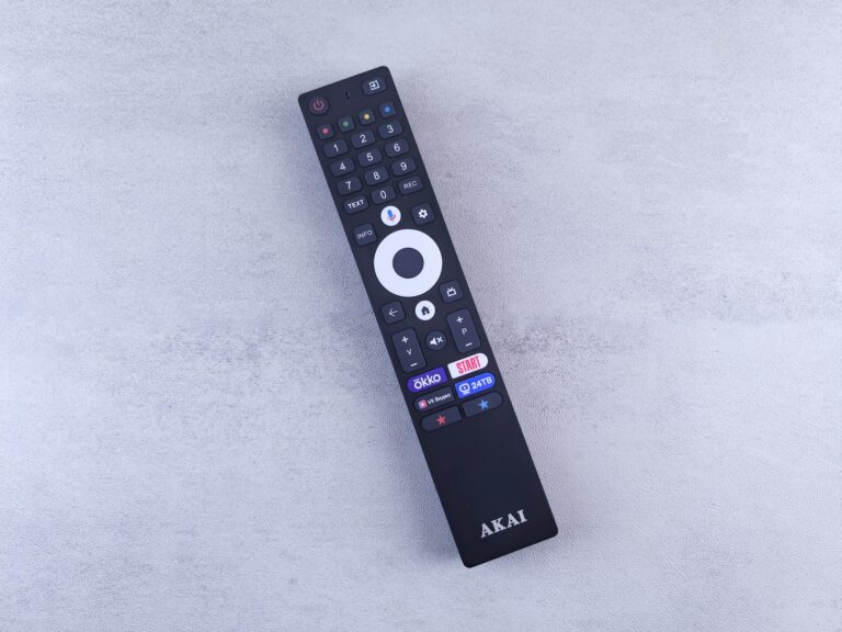 Smart settings menu remote control