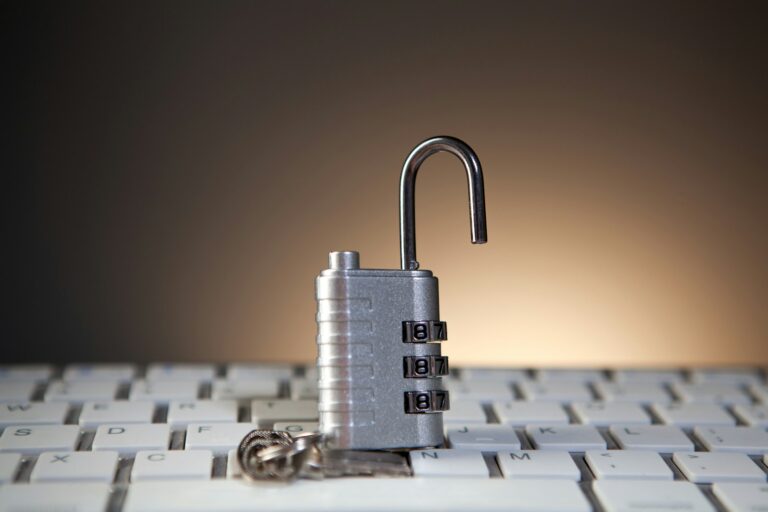 Strong password notebook lock