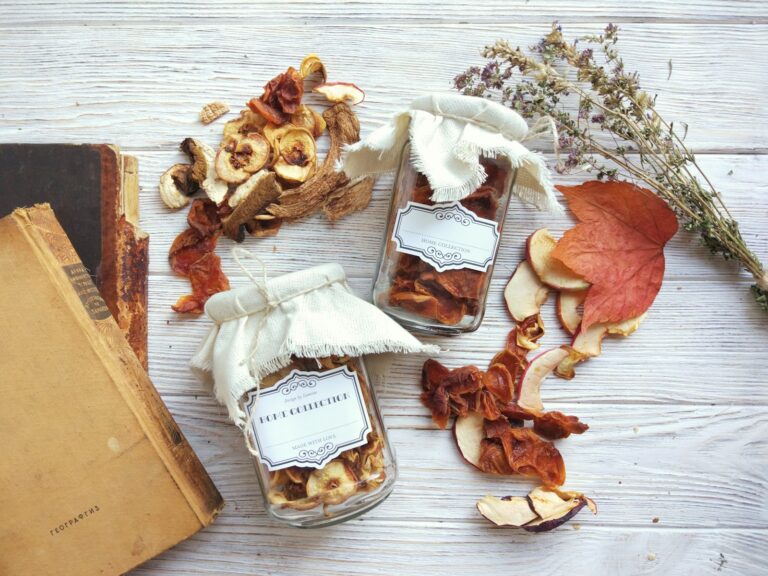Homemade nut mix dried fruit small jars