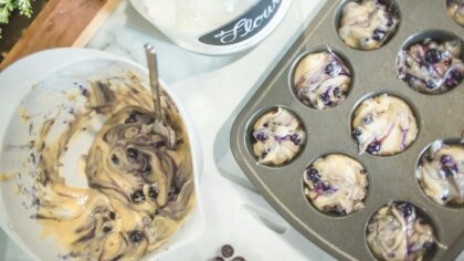 One basic muffin batter you can adapt all year