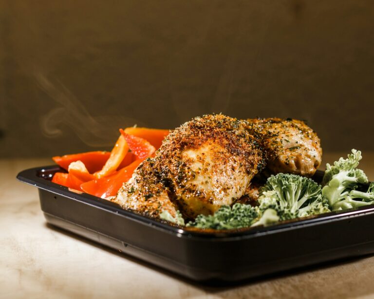 Sheet pan chicken vegetables