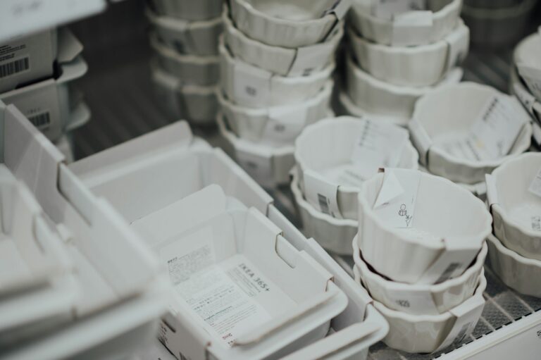 Compact fridge ingredients bowls