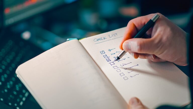 Kitchen timer notebook