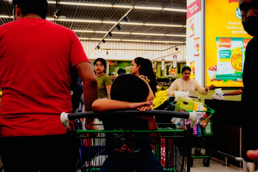 Grocery shopping cart