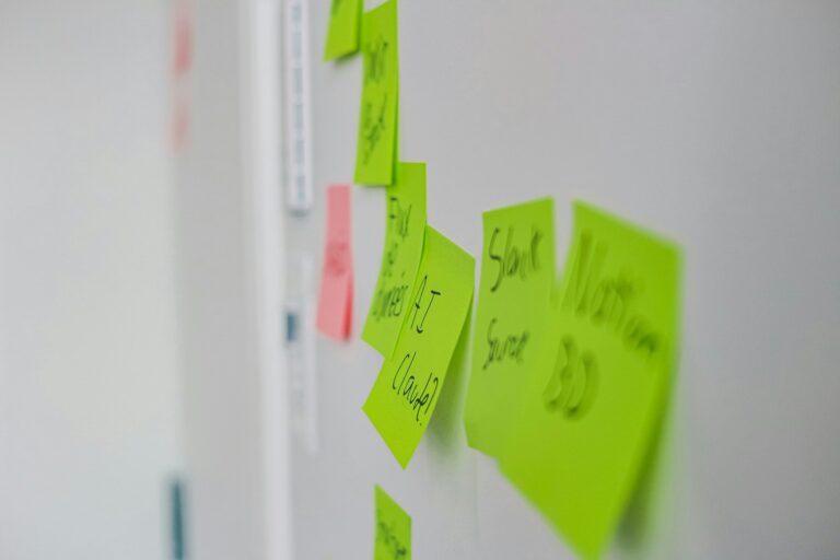 Sticky notes task