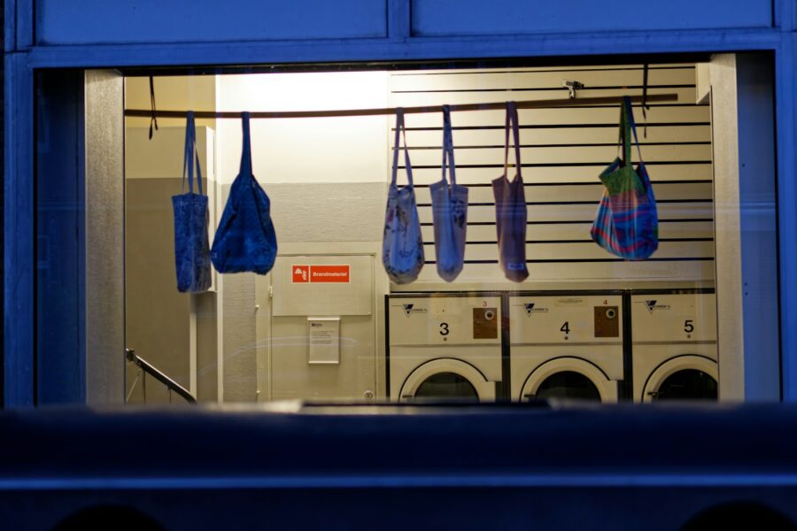 Laundry room baskets