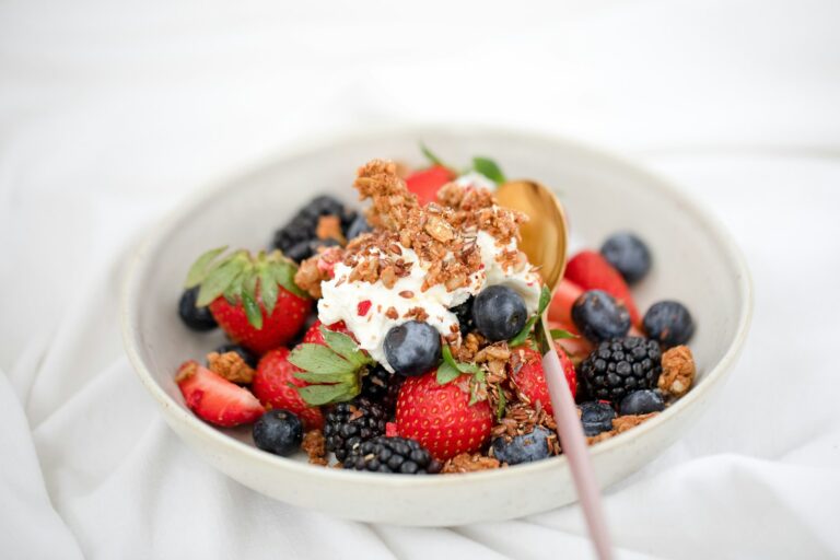 Yogurt bowl fruit