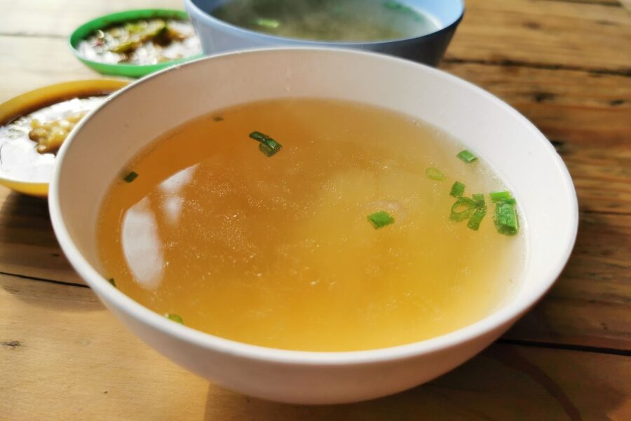 Simple vegetable soup