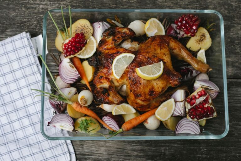 Roasted vegetables carrots