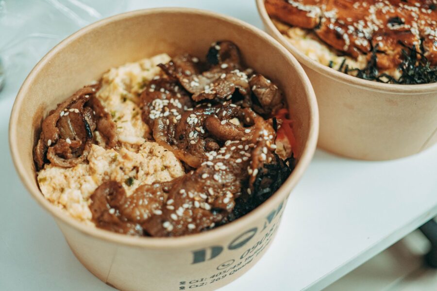 Rice bowl vegetables