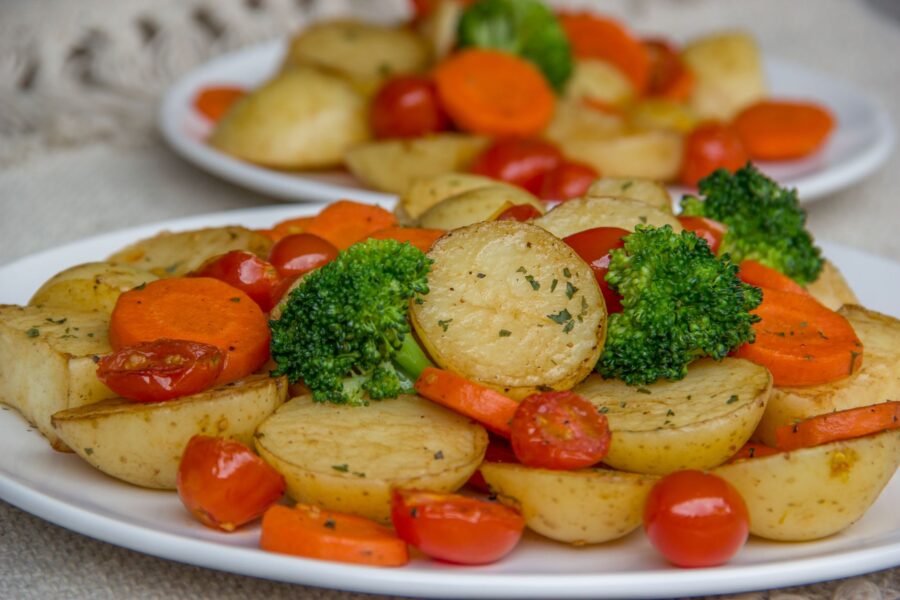 Sheet pan roasted