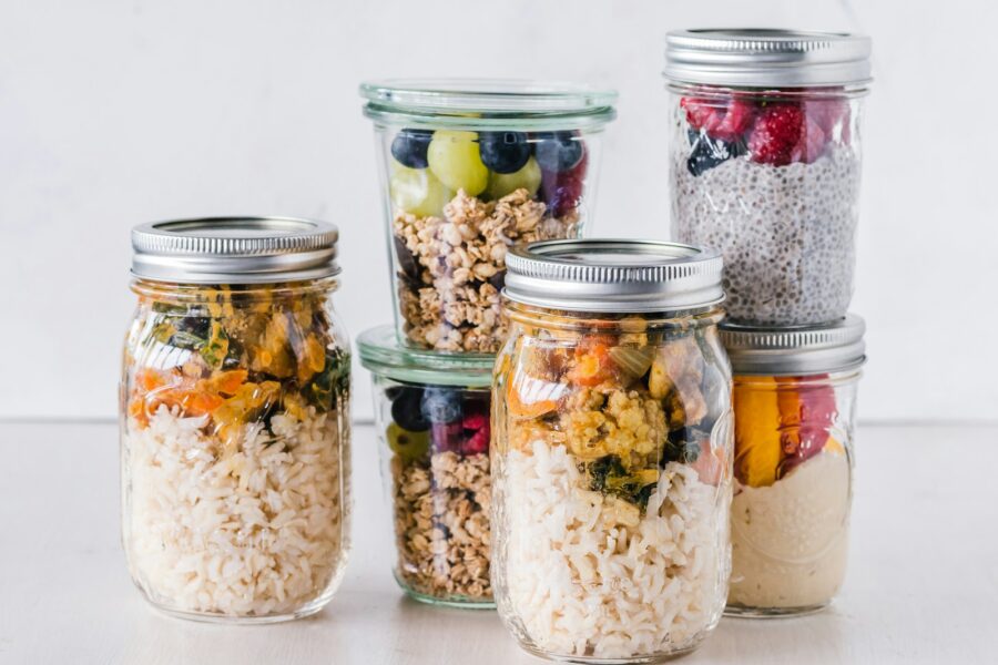 Healthy snack prep