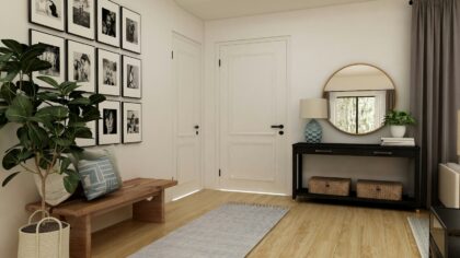Smart small-space entryway ideas that keep your home calmer from the door