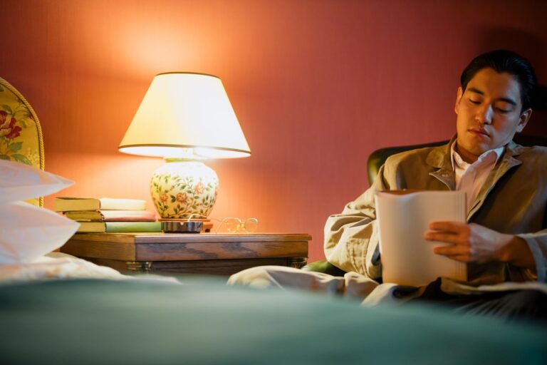 Bedside table notebook