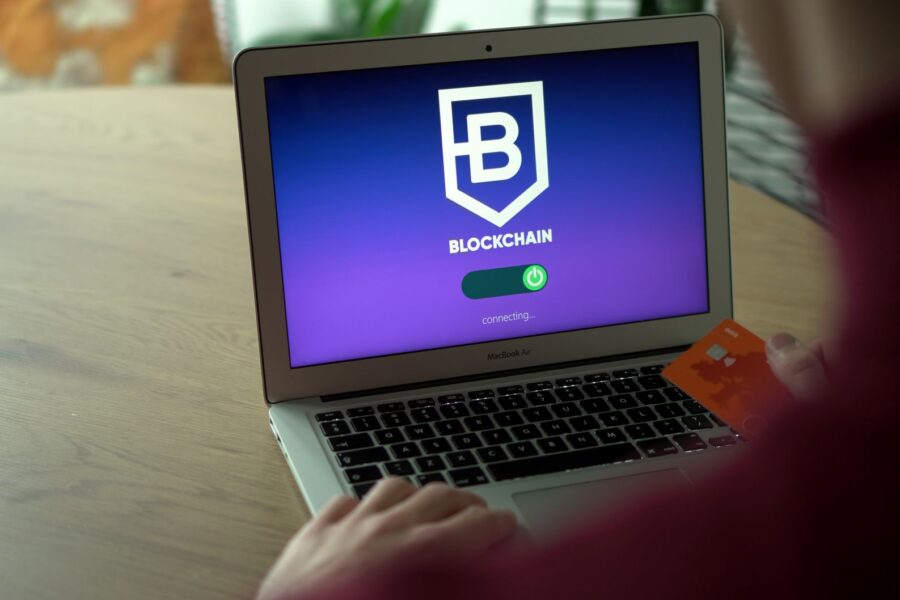 Person using password
