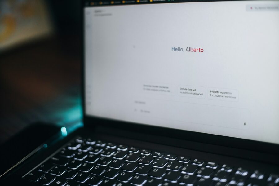 Laptop screen phishing