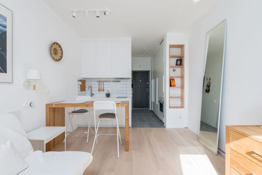 First apartment interior