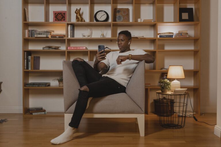 Phone shelf not