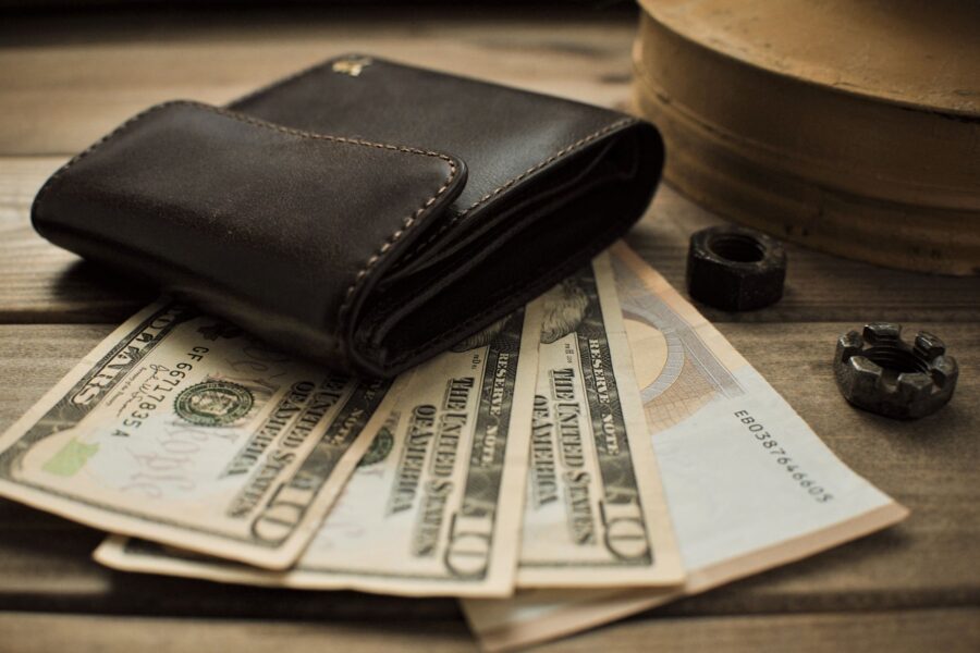 Cash envelopes table