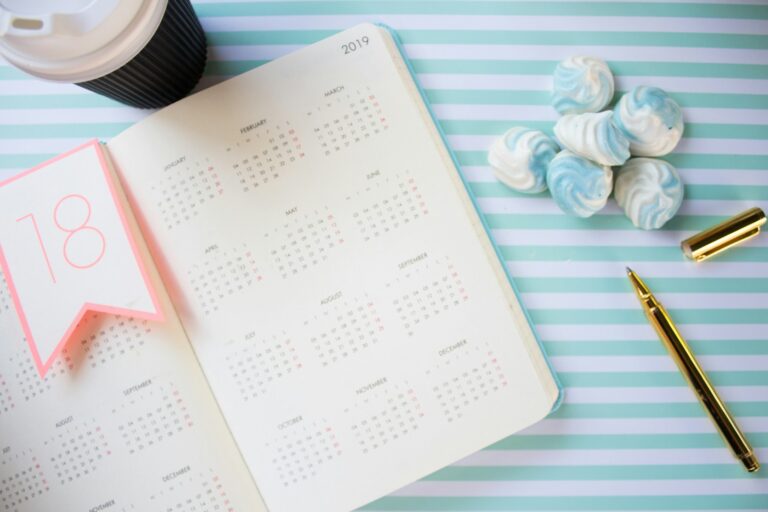 Calendar habit tracker