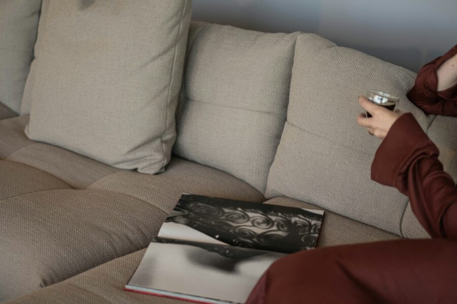 Person relaxing home