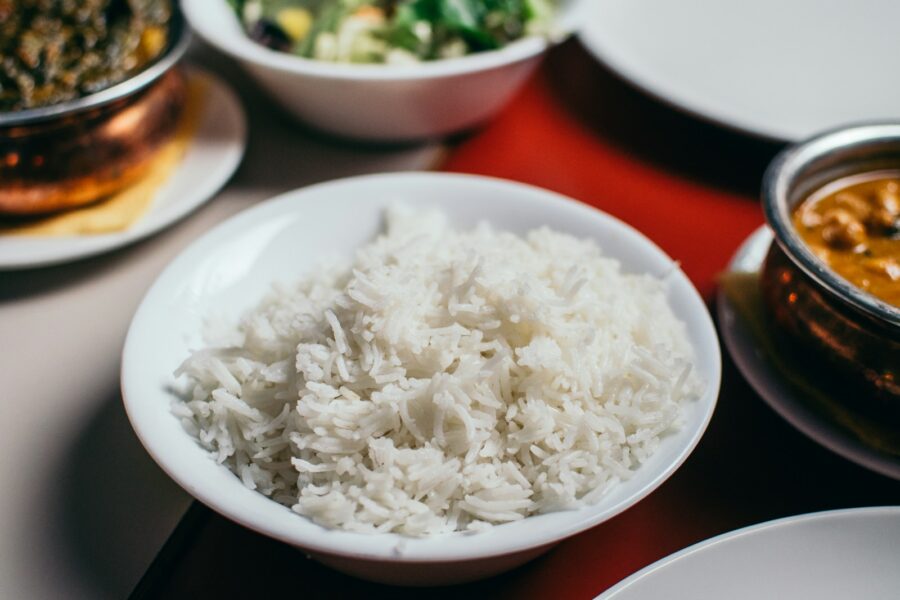 Simple rice bowl