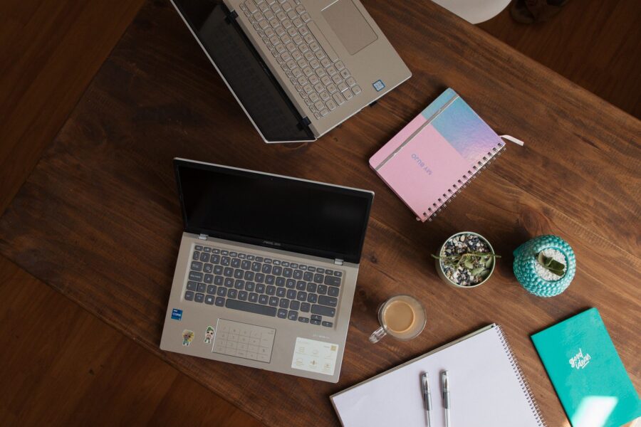 Organized home office