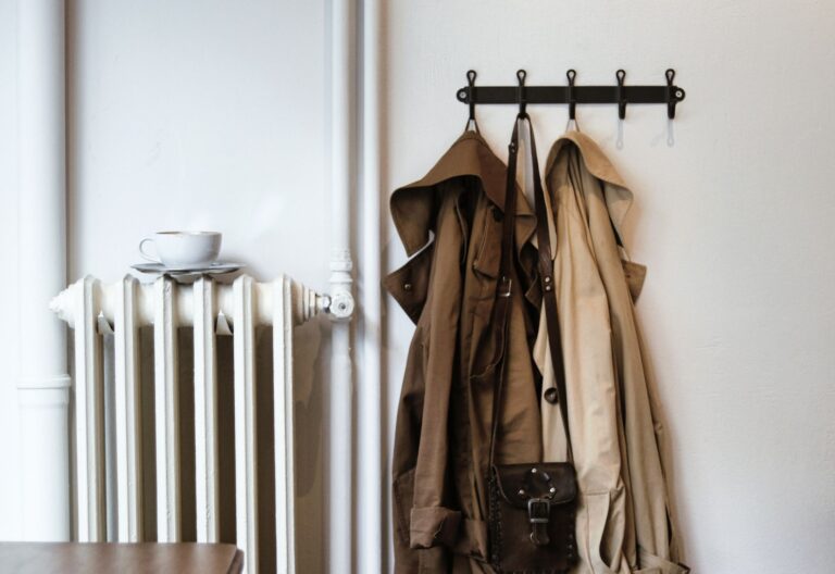 Entryway hooks coats
