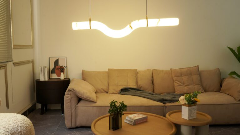 Tidy living room