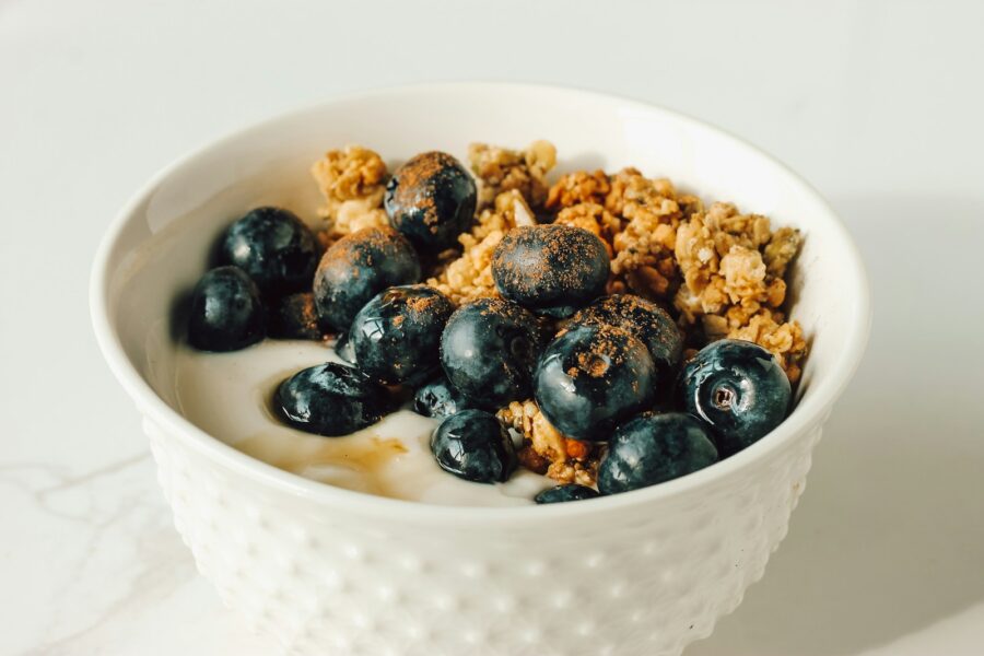 Fresh fruit dessert