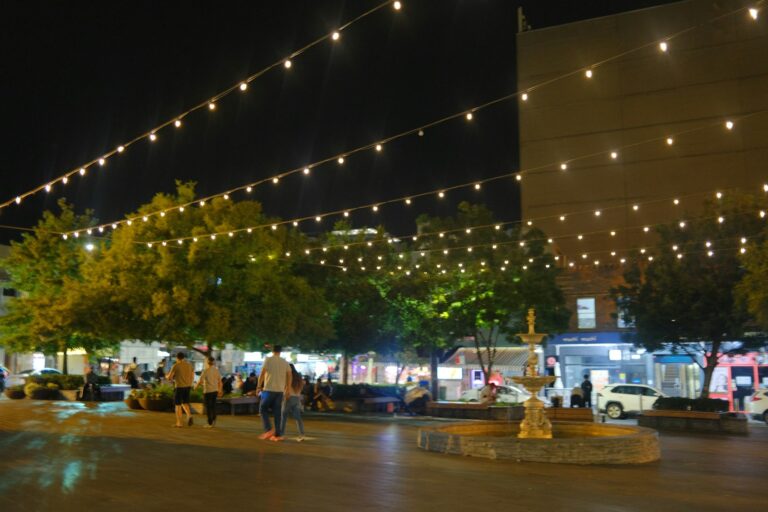 City square night