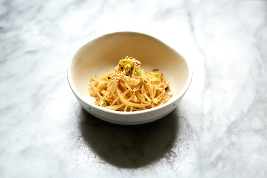 Simple pasta bowl