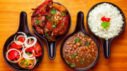Simple rice and beans: easy, filling food from a few basic ingredients
