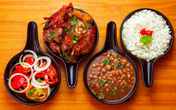 Simple rice and beans: easy, filling food from a few basic ingredients
