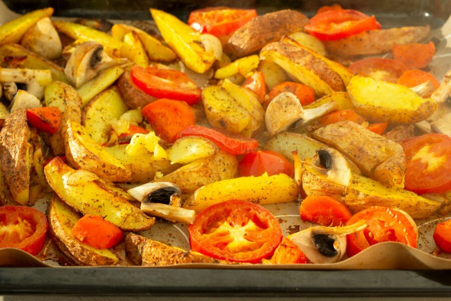 Sheet pan roasted