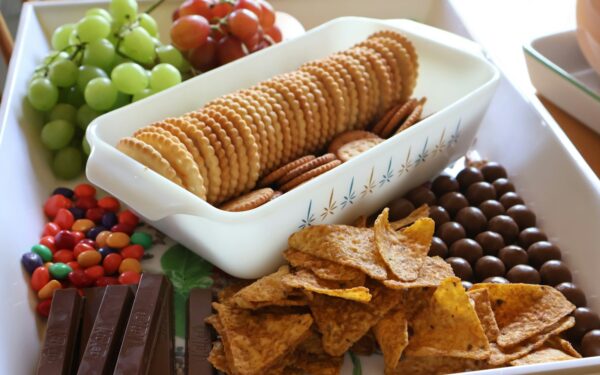 Simple snack platters for busy days: easy no-recipe food you can share or save for later
