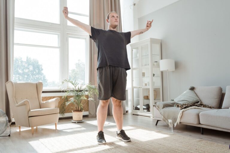 Standing hip flexor