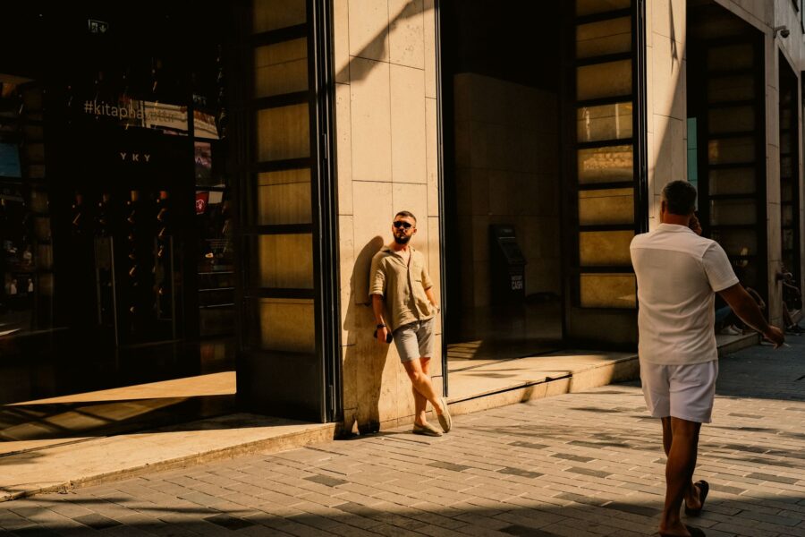 Summer city street