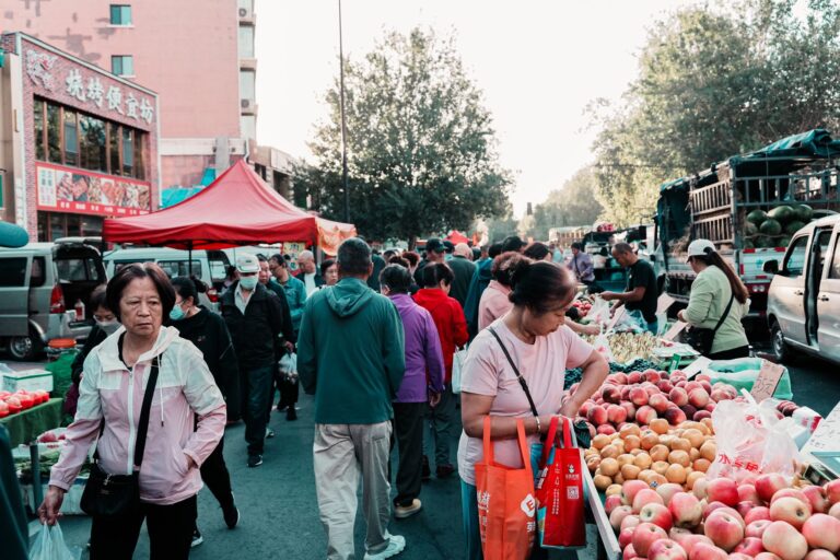 Local food market