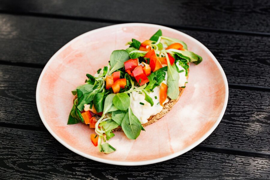 Toast dinner plate
