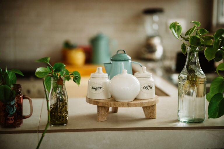 Coffee corner shelf
