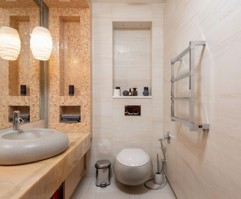 Bathroom ceiling drying