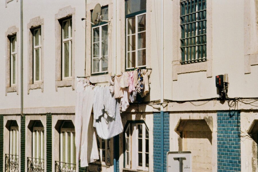 Small apartment laundry