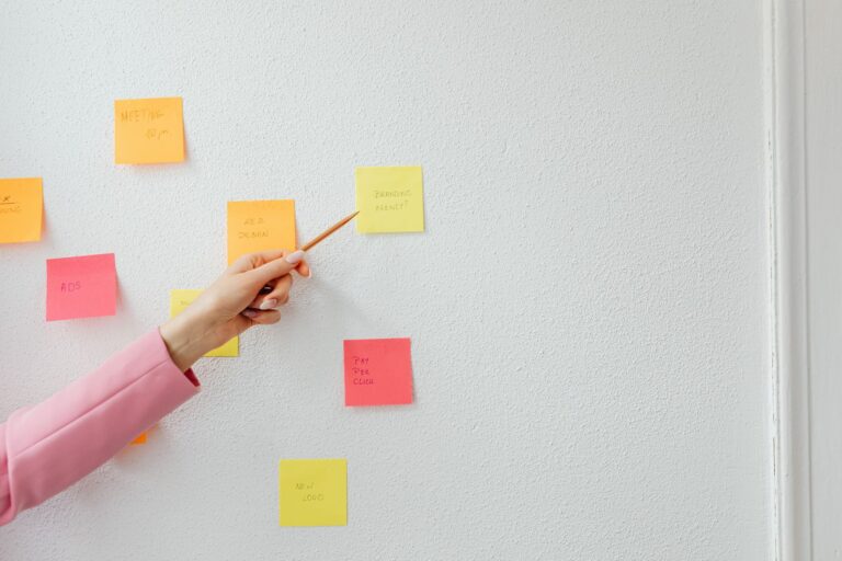 Sticky notes decision