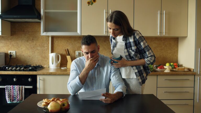Kitchen table paperwork